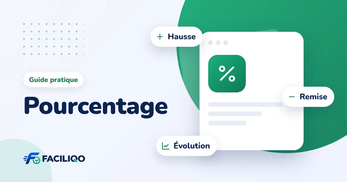 Illustration de l'article : Calculer un pourcentage : formules simples et exemples